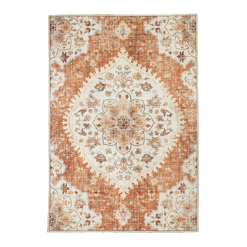 Dywan zewnętrzny vintage - Santo Mandala Terakota - sfeer