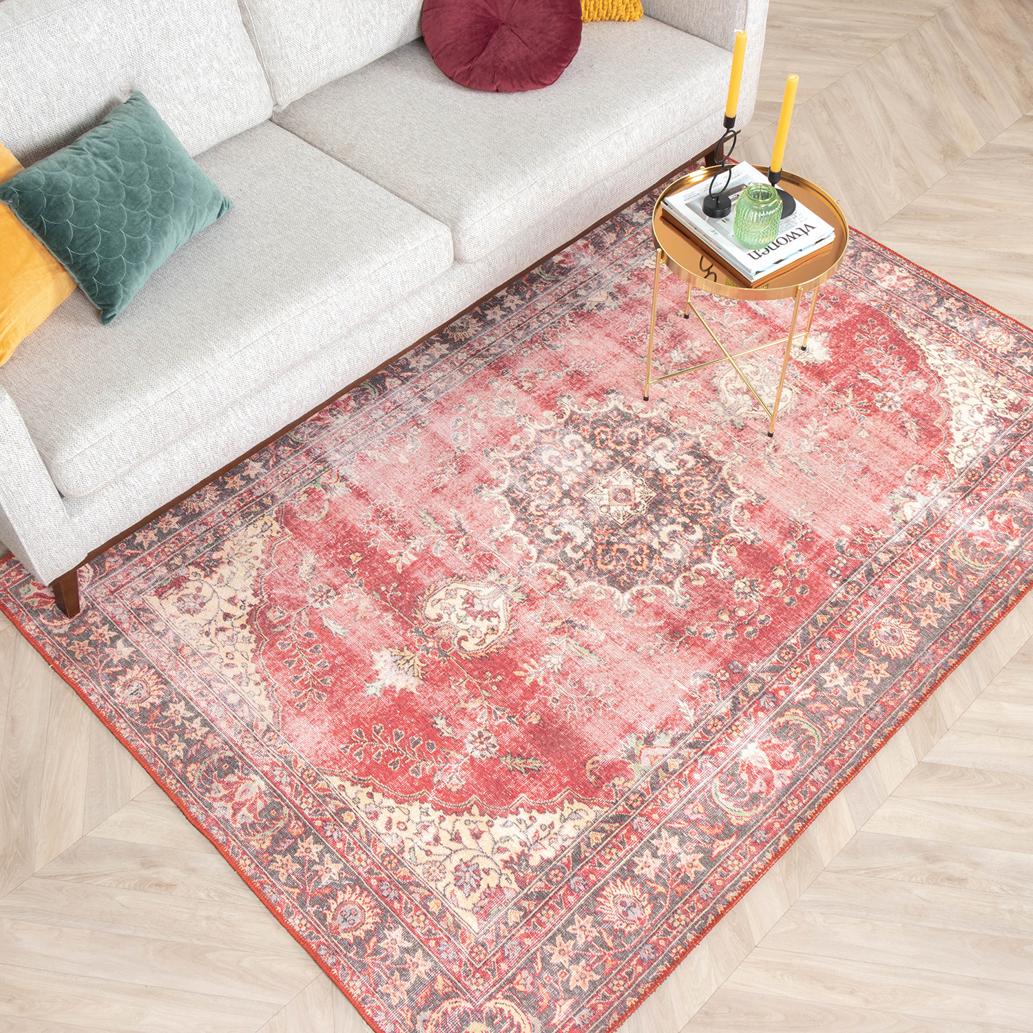 Dywan vintage - Estate Medalion Rustykalny - sfeer