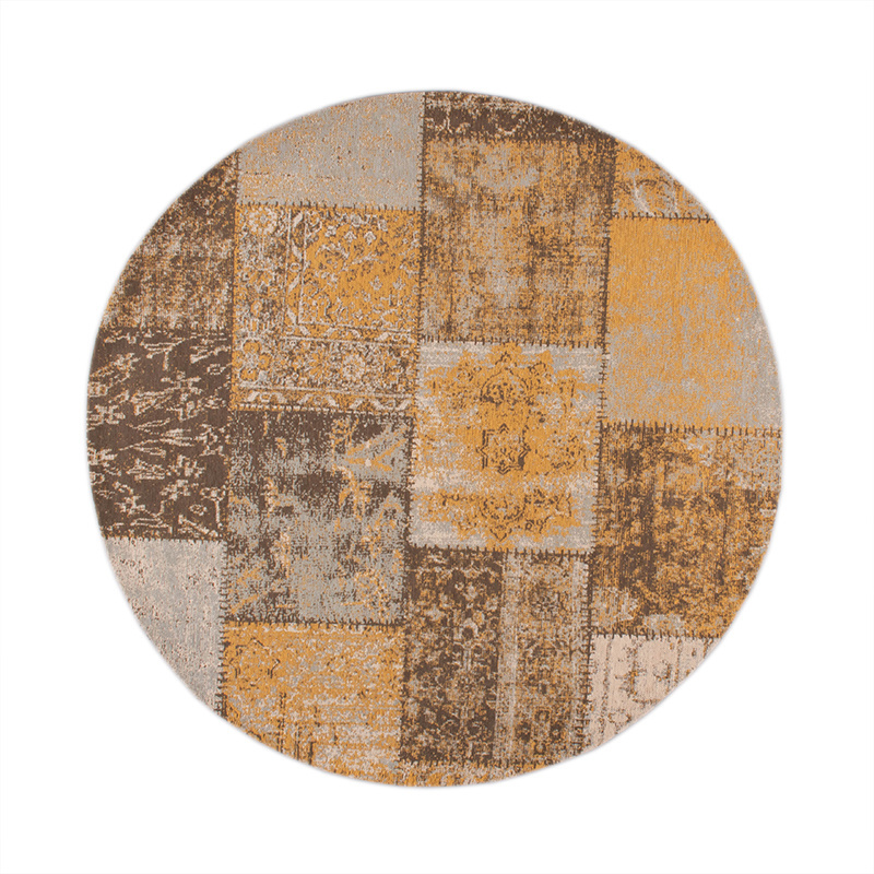 Dywan okrągły Patchwork - Dreams Ochra - sfeer