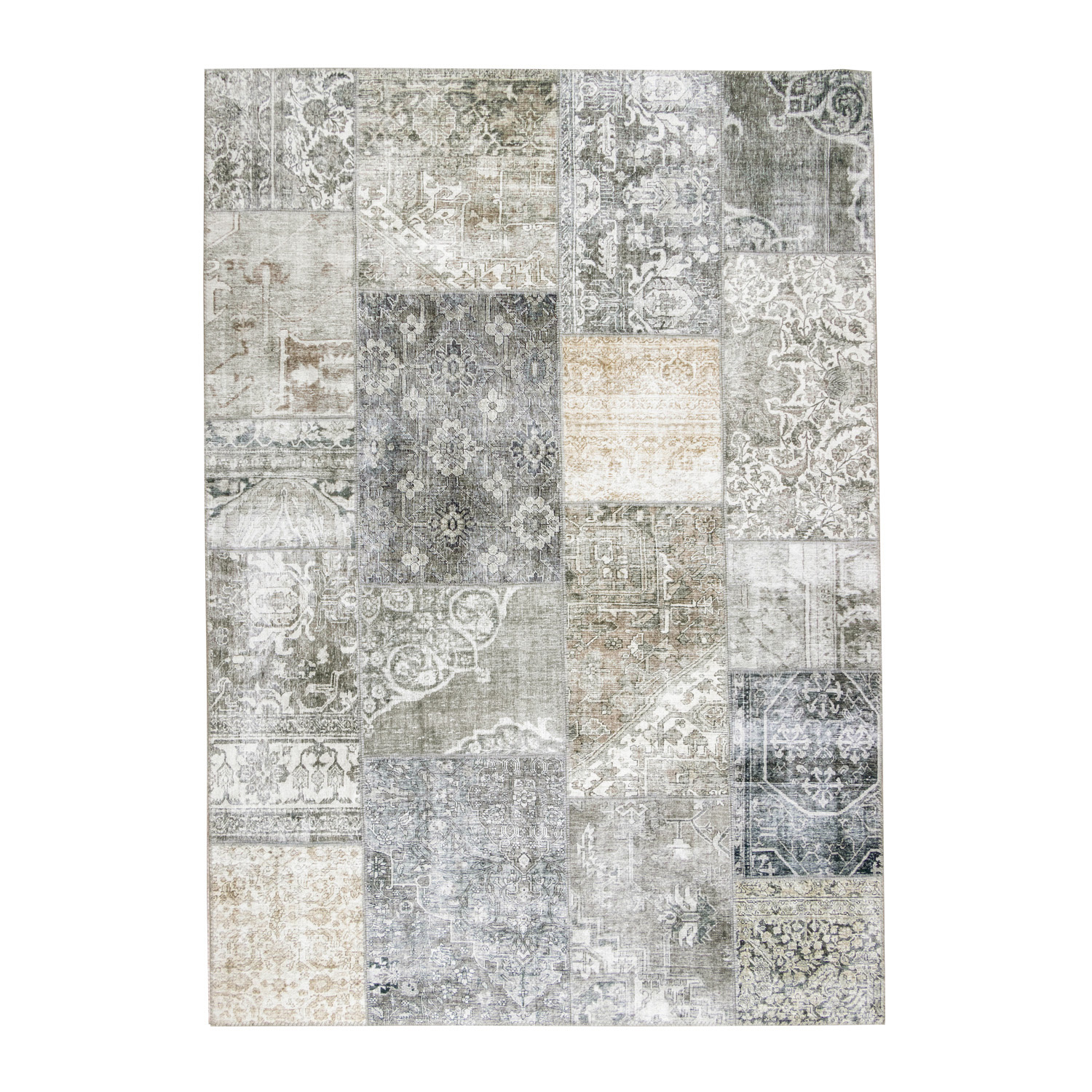 Dywan Patchwork - Lago Szary - sfeer