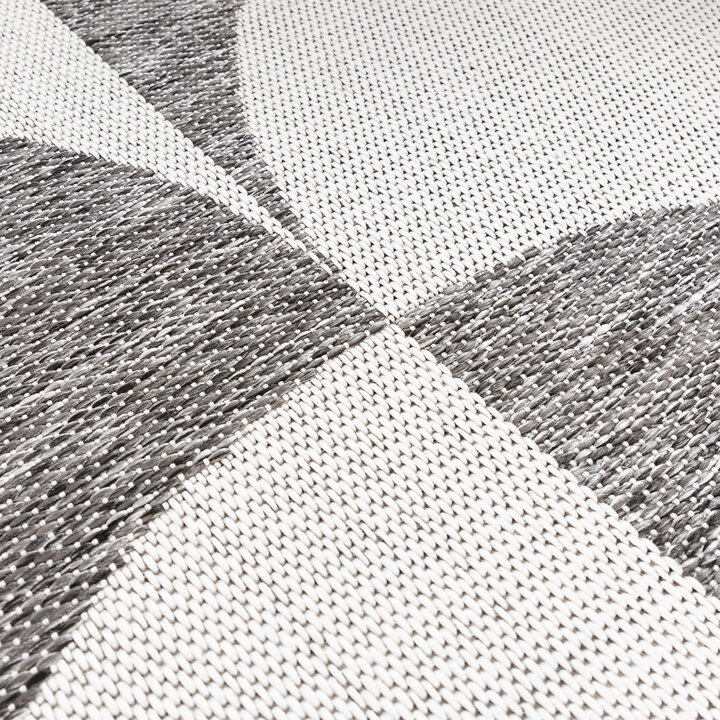 Dywan zewnętrzny - Summer Shapes Szary