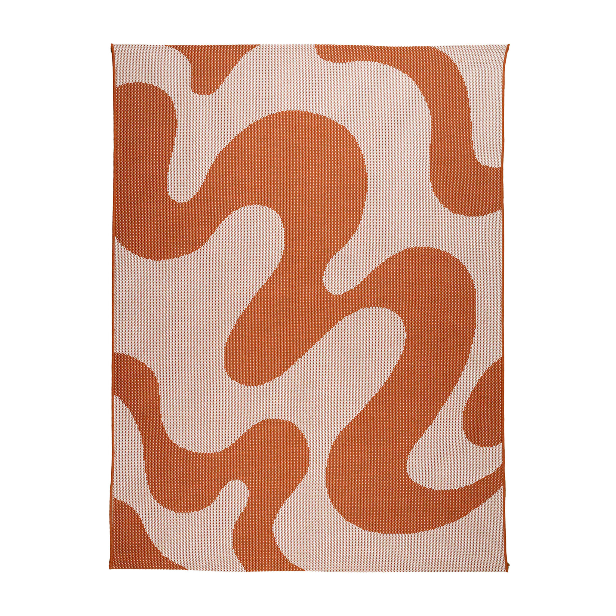 Dywan zewnętrzny - Summer Swirl Terakota - sfeer