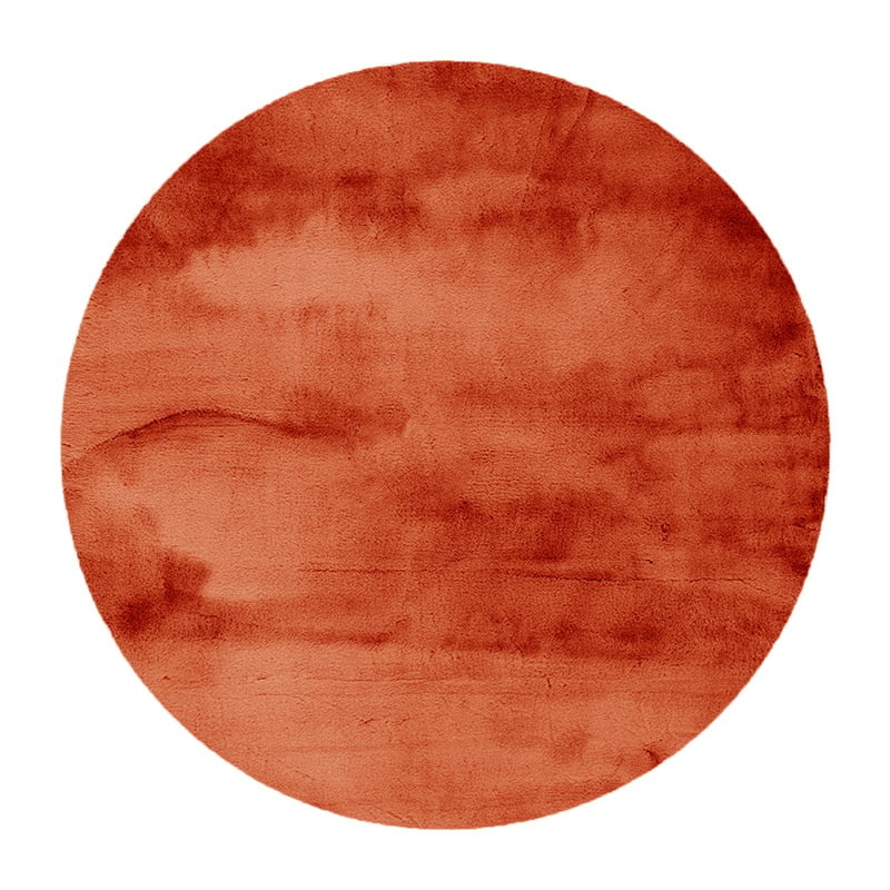 Dywan okrągły z długim włosiem - Comfy Supreme Terakota - sfeer