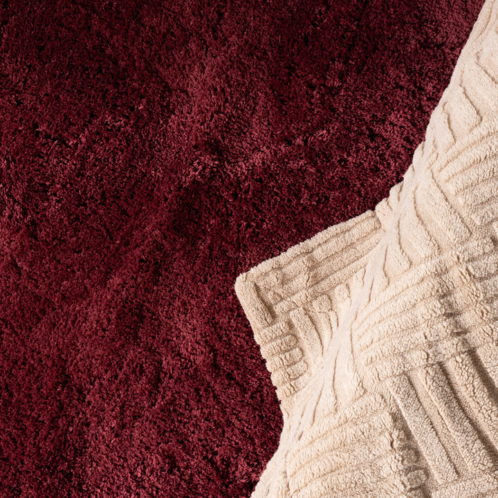 Dywan do salonu - Ziggy Czerwony