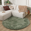 Dywan okrągły Shaggy - Blaze Zielony - thumbnail