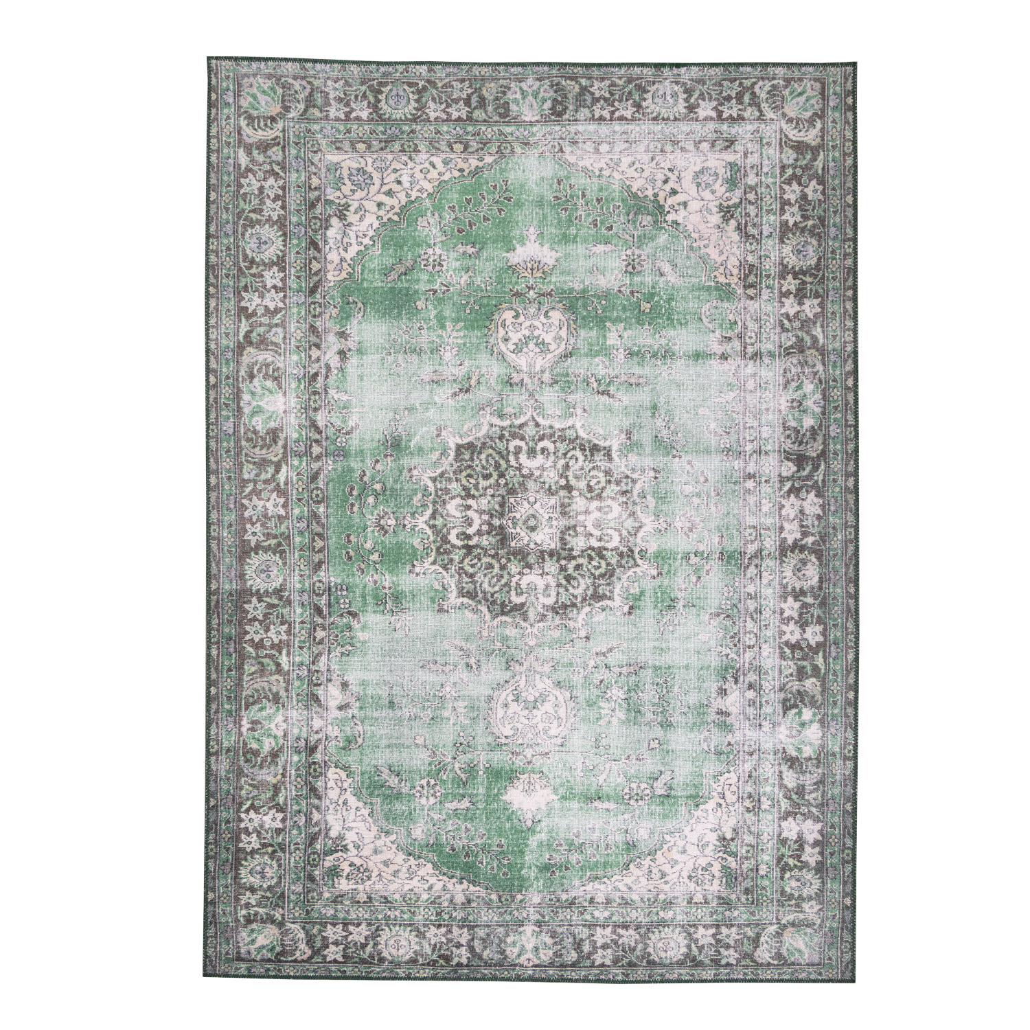 Dywan Vintage - Estate Medallion Ciemnozielony - sfeer
