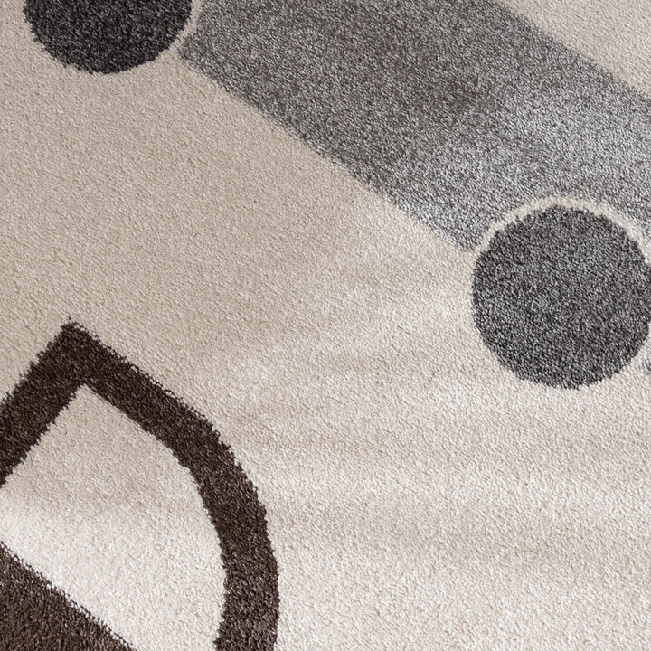 Dywan dziecięcy - Bowie Auto Kremowy