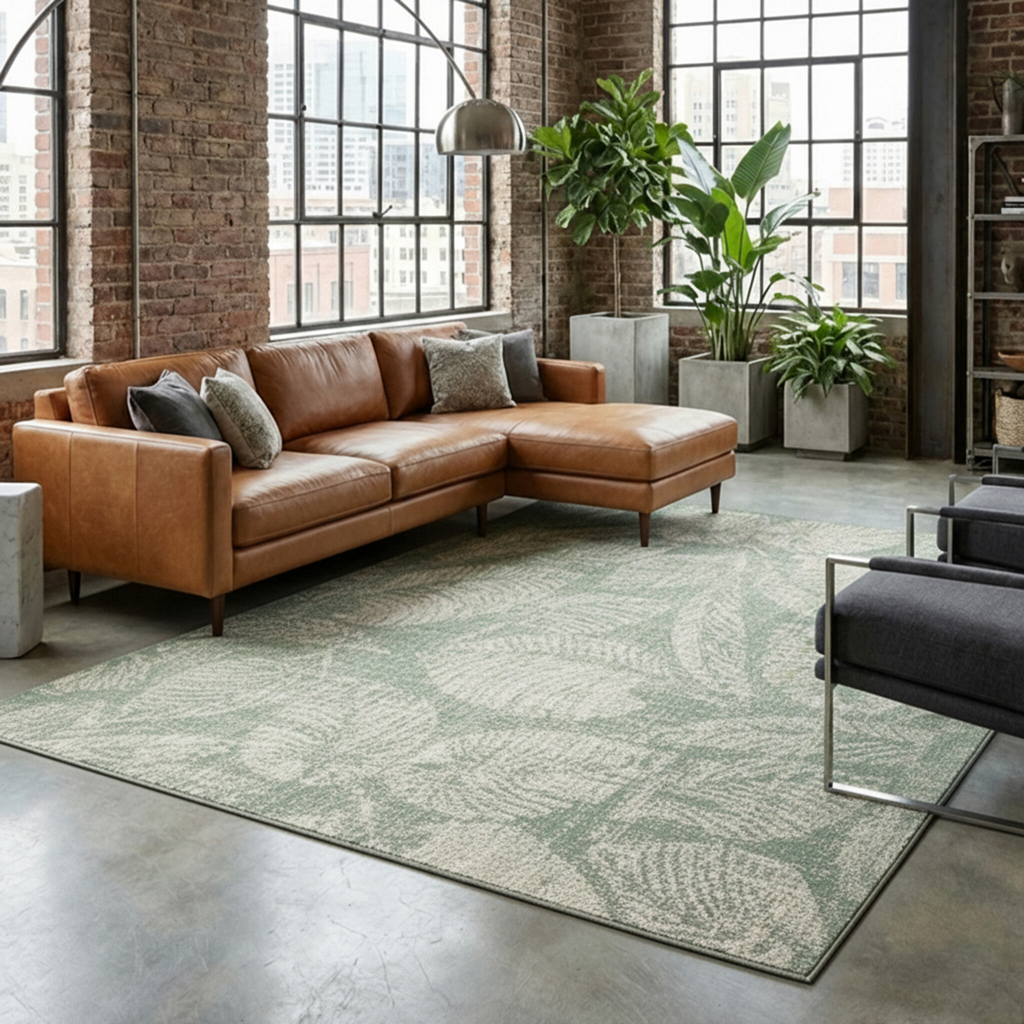 Dywan vintage - Wonder Leaves Zielony