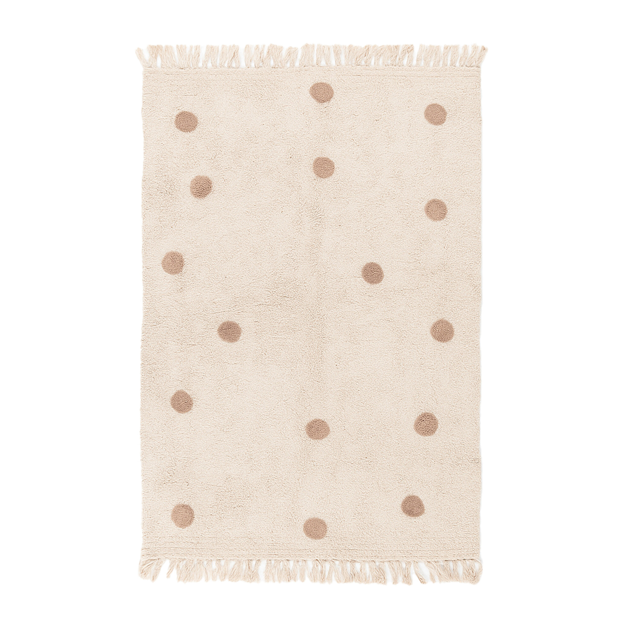 Dywan do pokoju dziecięcego – Lou Dots Taupe - sfeer