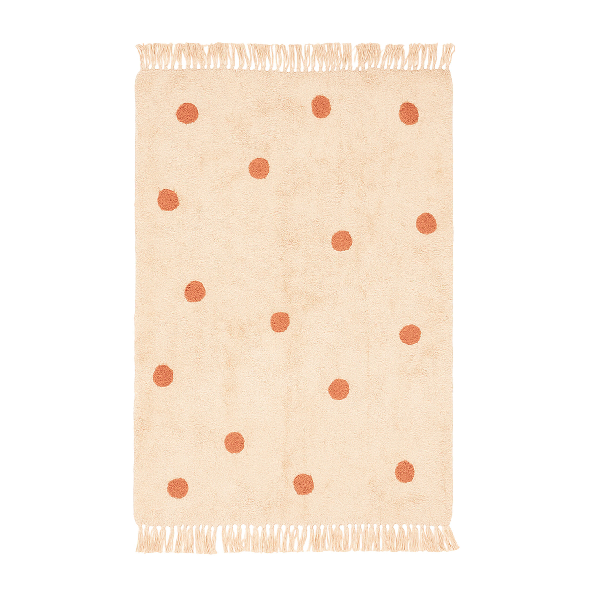 Dywan do pokoju dziecięcego – Lou Dots Terracotta - sfeer