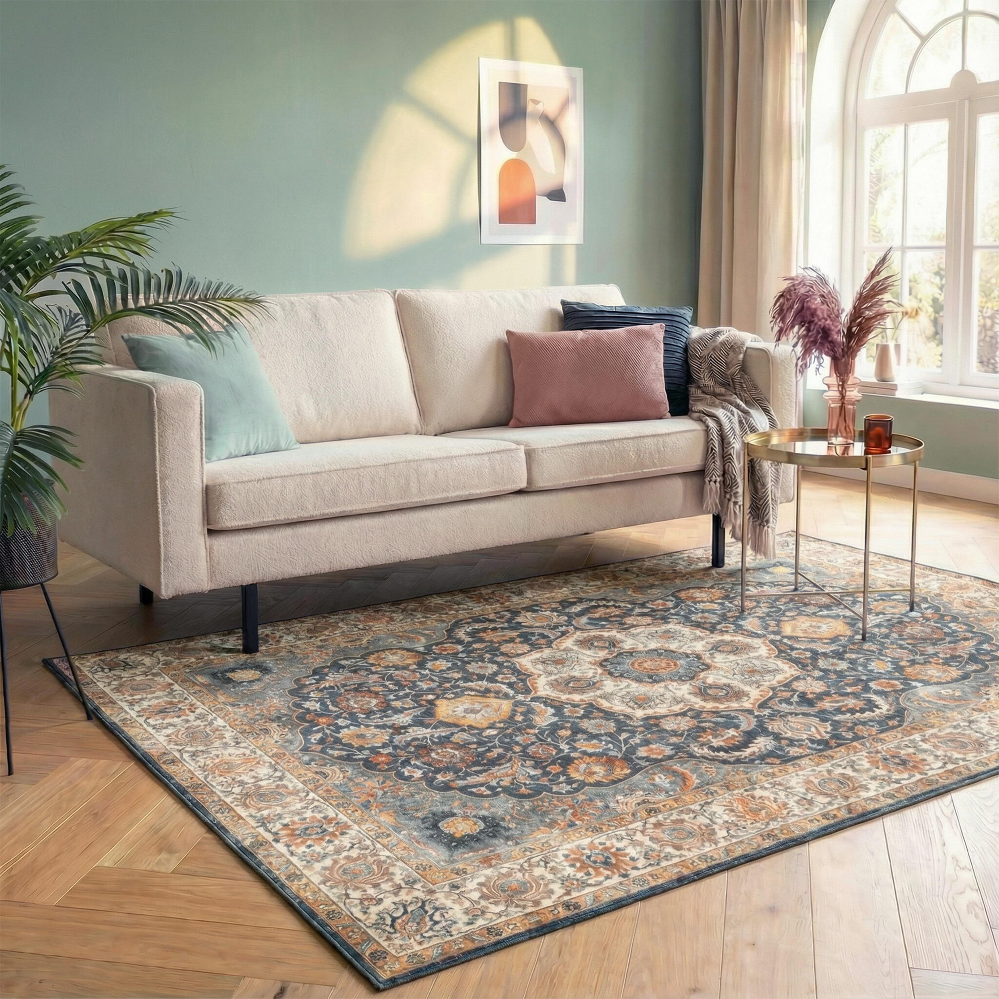 Dywan vintage - Imagine Medallion Rustykalny