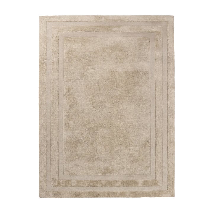 Dywan wełniany - Judith Border Greige