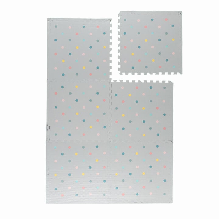 Mata piankowa Puzzle – Alfie Dots Jasnoszara