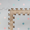 Mata piankowa Puzzle – Alfie Dots Jasnoszara - thumbnail 4