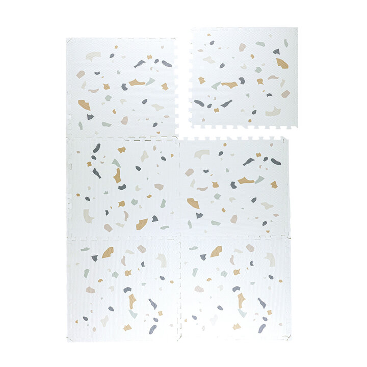 Mata piankowa Puzzle – Alfie Confetti Kolorowa