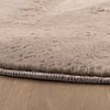Owalny dywan o niskim runie - Cozy Taupe - thumbnail 6