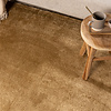 Okrągły dywan do prania w pralce - Clean Złoty - thumbnail 3