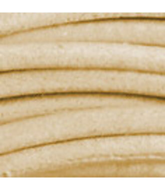 Geitenleren koord ø1.5 mm Naturel 1 meter - 12 stuks