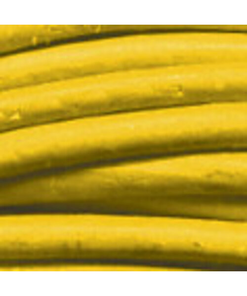 Meyco Geitenleren koord ø1.5 mm Geel 1 meter - 12 stuks