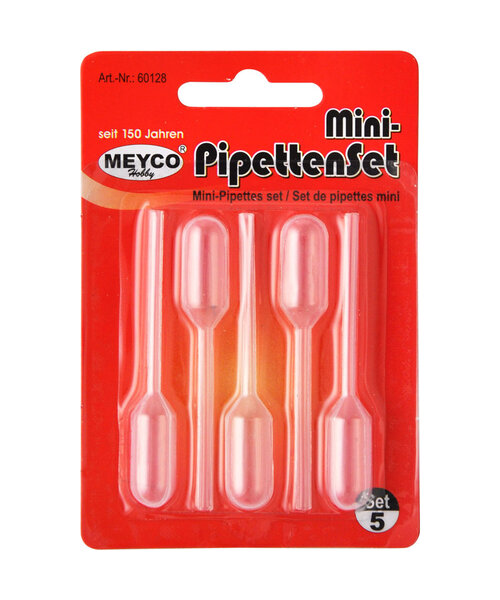 Meyco Mini pipettenset 10 x 65 ml 5 stuks - 12 stuks