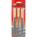 Meyco Vijlenset 3 stuks rond, plat en punt - 3 stuks