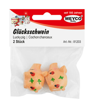 Miniatuur Geluksvarkens 2 stuks - 6 stuks