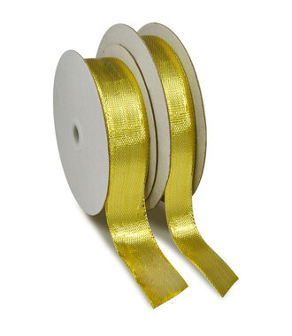 Lamé Lint op rol 40 mm x 50 meter Goud - 1 stuks