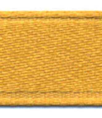 Satijnlint 6 mm x 50 meter op rol Goud - 1 stuks