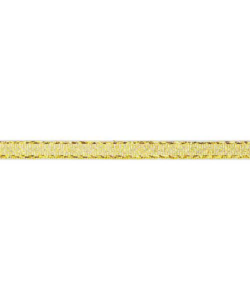 Meyco Goudkleurige taft lint 5 mm x 50 meter - 1 stuks