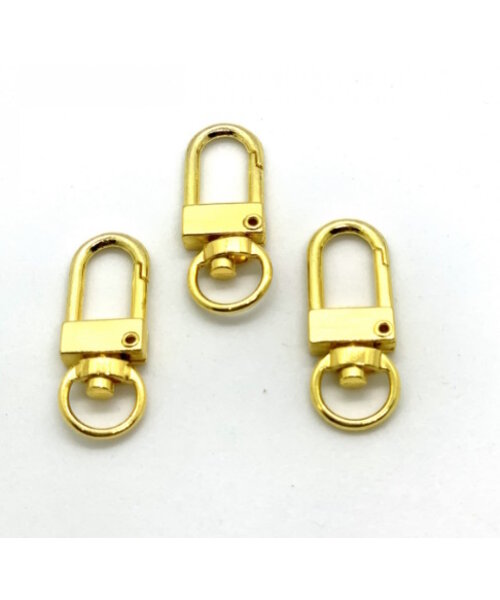 Hobby & Crafting Fun Clasps Sluiting 32 mm 3 stuks goud