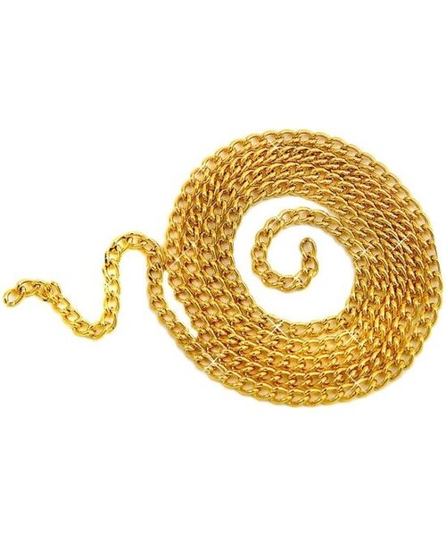 Hobby & Crafting Fun Metalen ketting goudkleur 1,9 mm x 1 meter