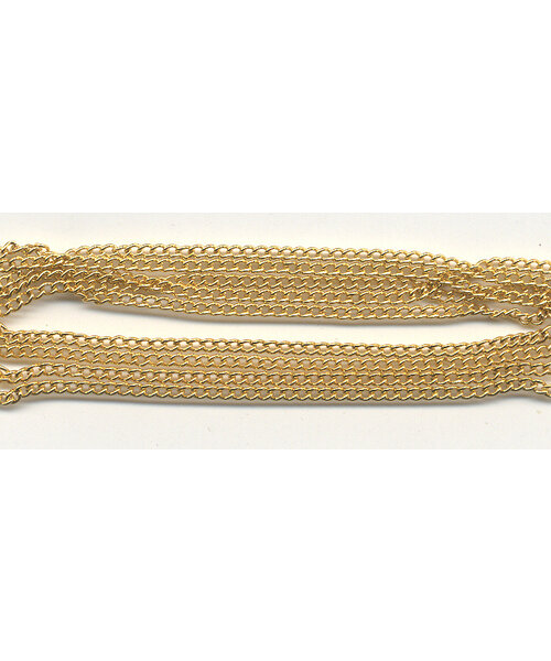 Hobby & Crafting Fun Metalen ketting goudkleur 1,9 mm x 1 meter