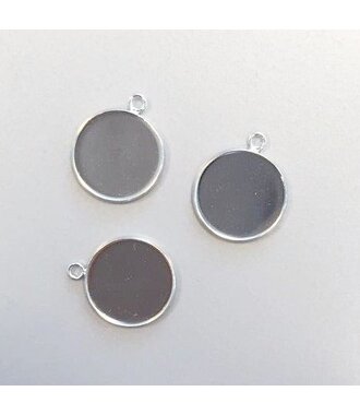 Hanger met 1 oog rond 20 mm 3 stuks voor epoxy