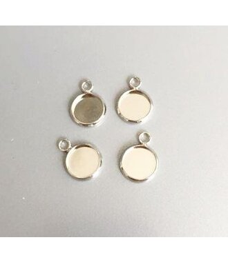 Hanger met 1 oog rond 10 mm 4 stuks voor epoxy