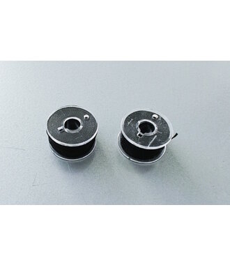 Zijdezachte kralendraad 2 rollen zwart 0,2 mm x 20 meter