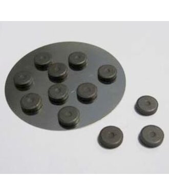 Ronde magneten 12 stuks Ø12 mm x 2 mm