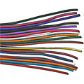 Meyco Geitenleren koord ø1.5 mm Rood 1 meter - 12 stuks