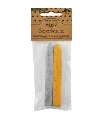 Zegellak 2 stuks goud en zilver 1 x 1 x 9 cm - 6 stuks
