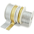 Meyco Goudkleurige taft lint 5 mm x 50 meter - 1 stuks