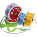 Meyco Taft lint 15 mm x 100 meter op rol Wijnrood - 1 stuks