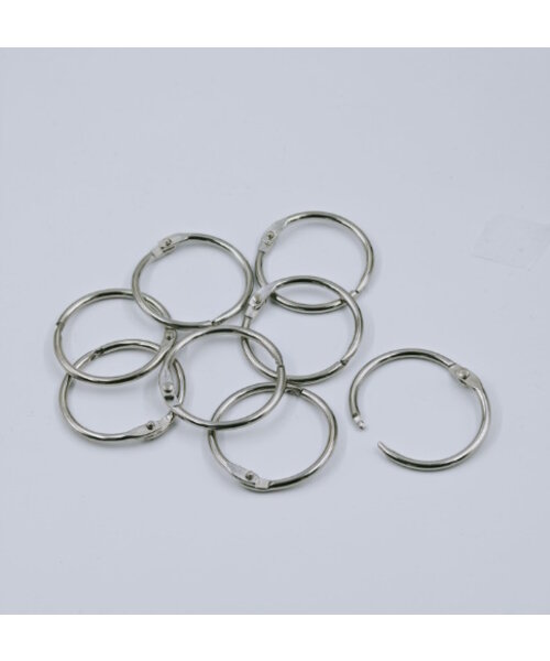 Hobby & Crafting Fun Klikringen 38 mm 8 stuks
