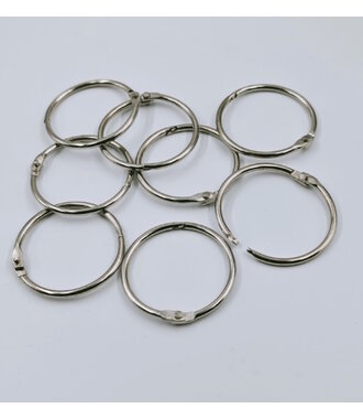 Klikringen 45  mm 8 stuks