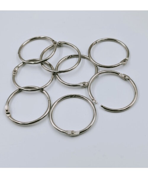 Hobby & Crafting Fun Klikringen 45  mm 8 stuks
