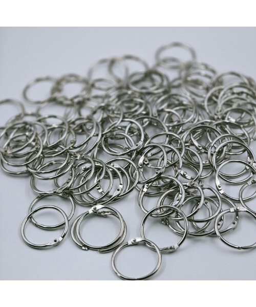 Hobby & Crafting Fun Klikringen 38 mm 100 stuks
