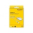 DeLOCK Kabelgebundene USB-A/USB-C Maus mit 4 Tasten - 1000-3200 DPI / Weiß - 1,5 m