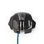 Nedis Gaming XYAZOR USB-Kabelmaus mit 7 Tasten - 800-2400 DPI / Schwarz - 1,5 m