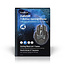 Nedis Gaming XYAZOR USB-Kabelmaus mit 7 Tasten - 800-2400 DPI / Schwarz - 1,5 m