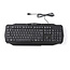 Nedis Gaming KSANAL USB Tastatur / Schwarz - 1,5 Meter