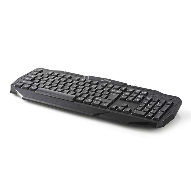 Nedis Gaming KSANAL USB Tastatur / Schwarz - 1,5 Meter
