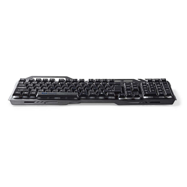 Nedis Gaming AFYTEQE Multimedia USB Tastatur Metall - 1,5 m